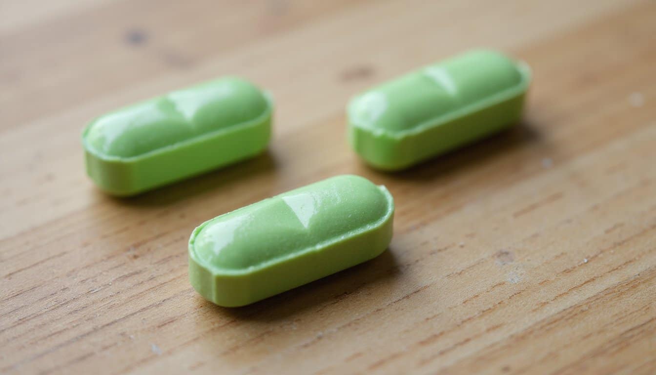powerful addictive green alprazolam tablets