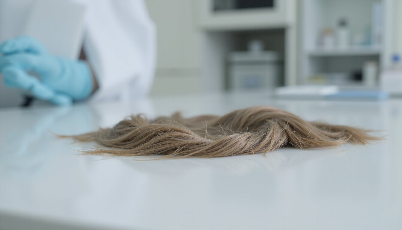 persistent cocaine metabolite hair retention