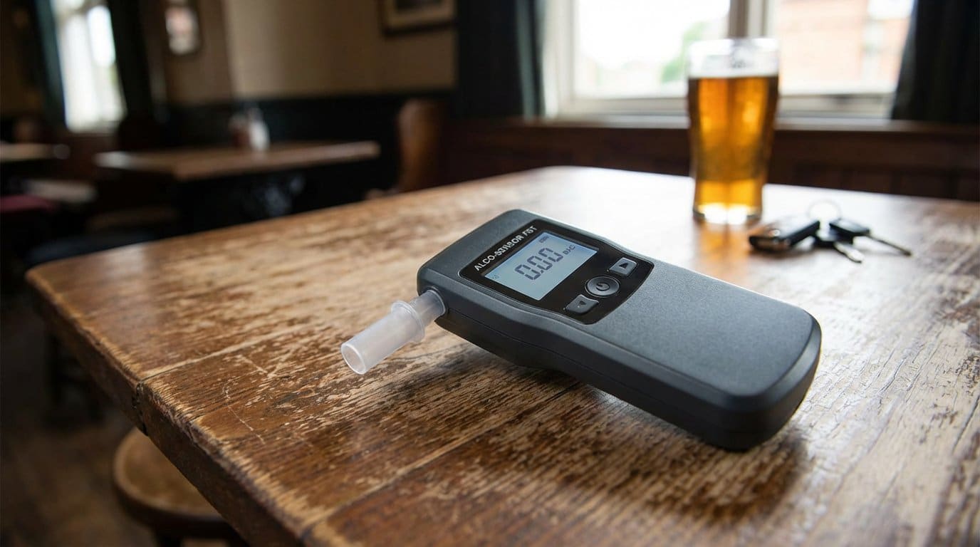 breathalyzer measures blood alcohol concentration